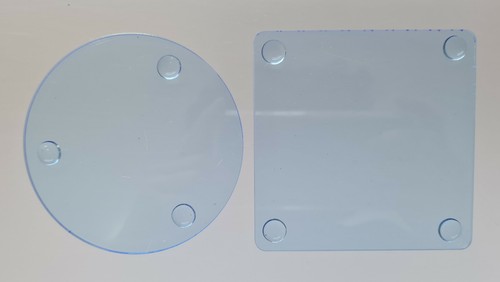 Round square acrylic - square,