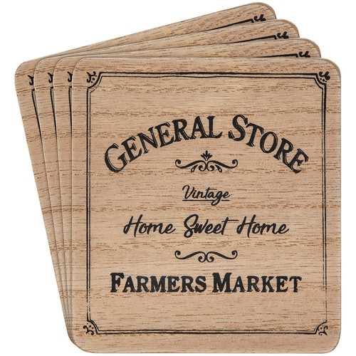 Set square coasters - of,