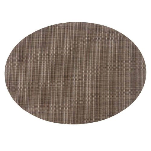 Oval solid color - oval, placemat