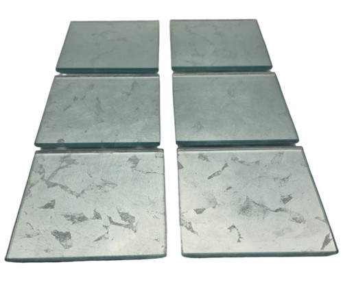 Set silver glass - of,