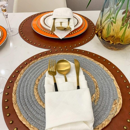 Pack woven placemats - 4-pack,