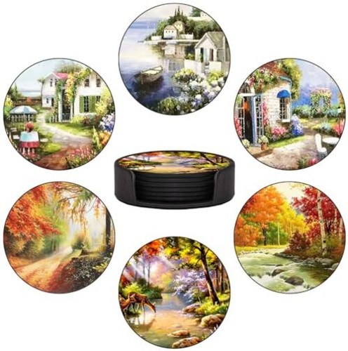 Coasters set enchanting - 6,
