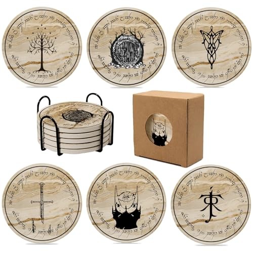Lord gifts coaster set - lord, 6-