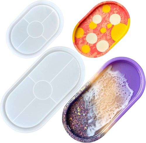 Pcs oval resin tray - pcs,
