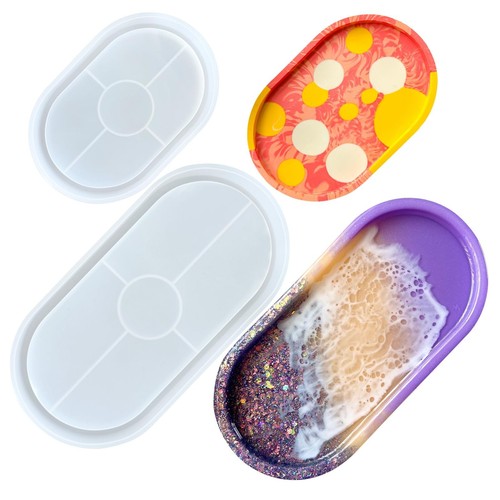 Oval resin tray molds pcs - molds,,