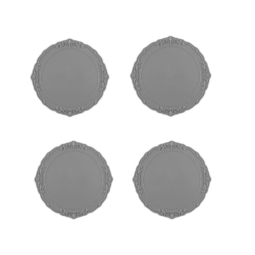 Silicone coaster set non - non, slip