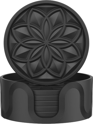 Silicone coasters set 6pk - coasters,
